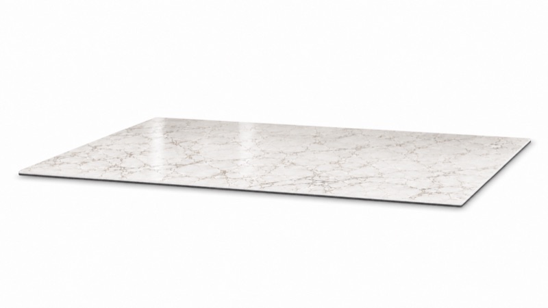 Ultra-thin 4 mm Infinity wall panel seen edge-on